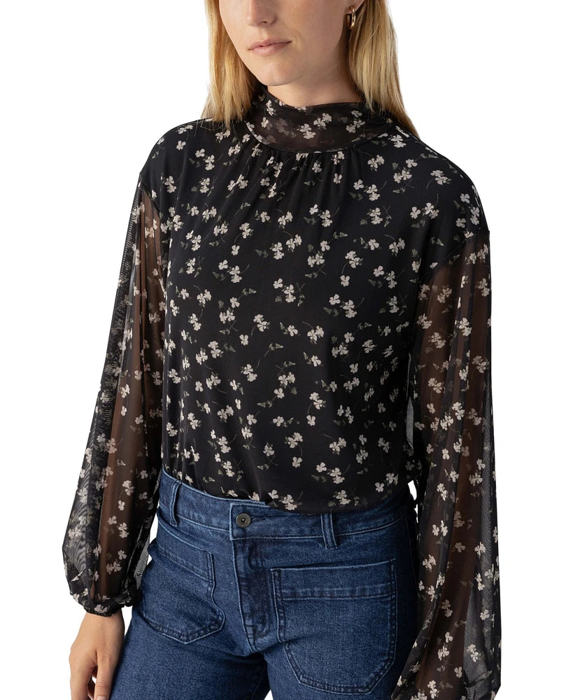 ISN'T SHE LOVELY MESH TOP