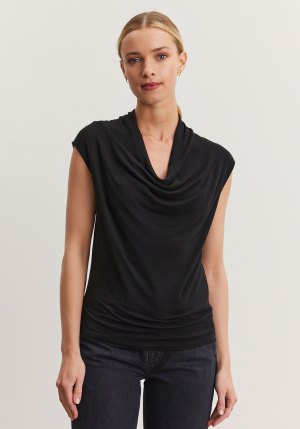 ARLIE06 TENCEL KNIT SLEEVELESS TOP