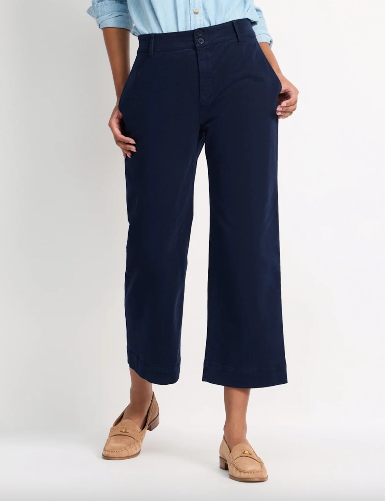 SAIGE WIDE LEG CROP