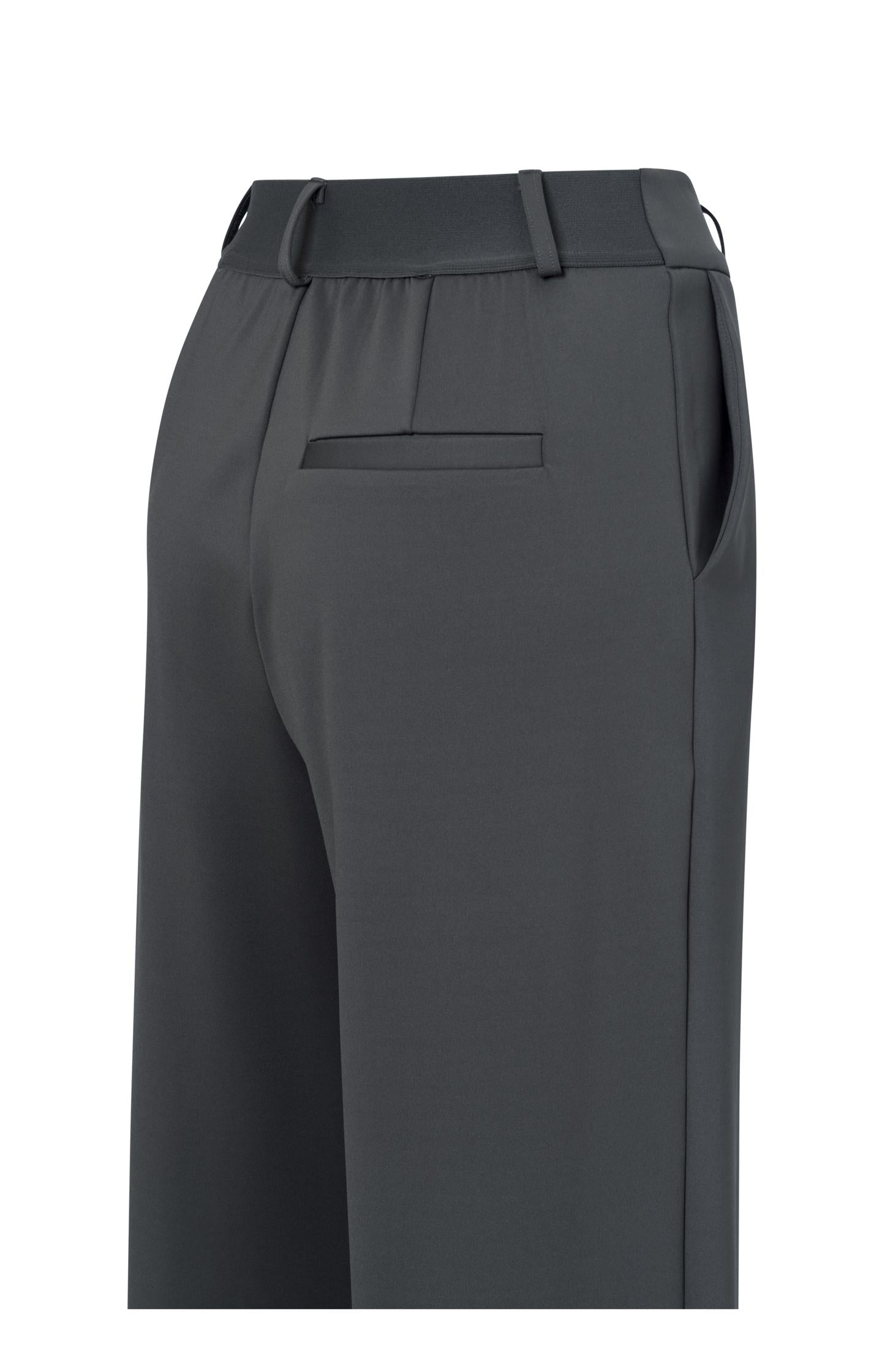 JERSEY WIDE LEG TROUSERS