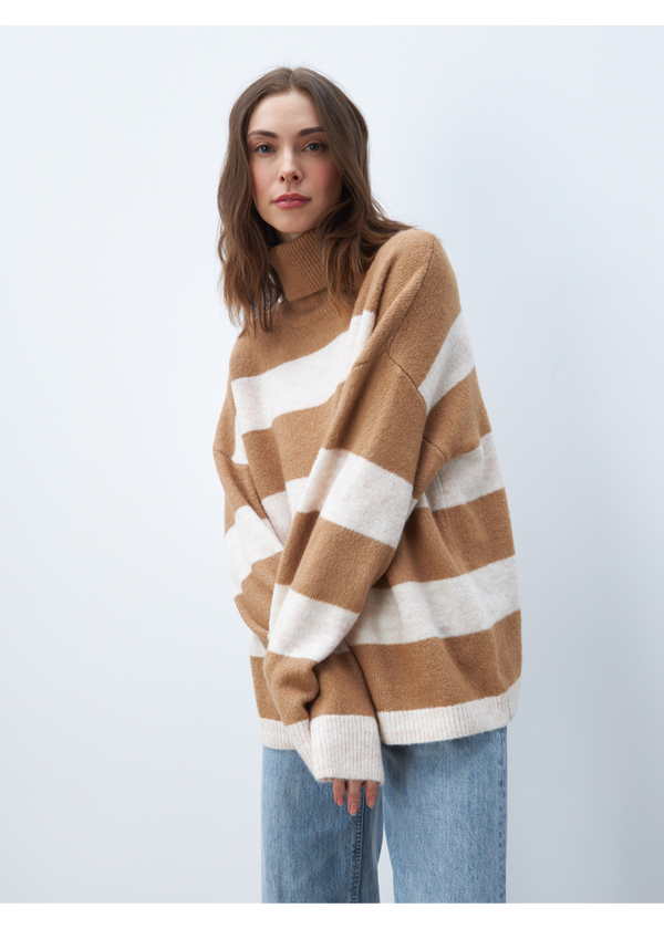 BRONX STRIPPED SWEATER