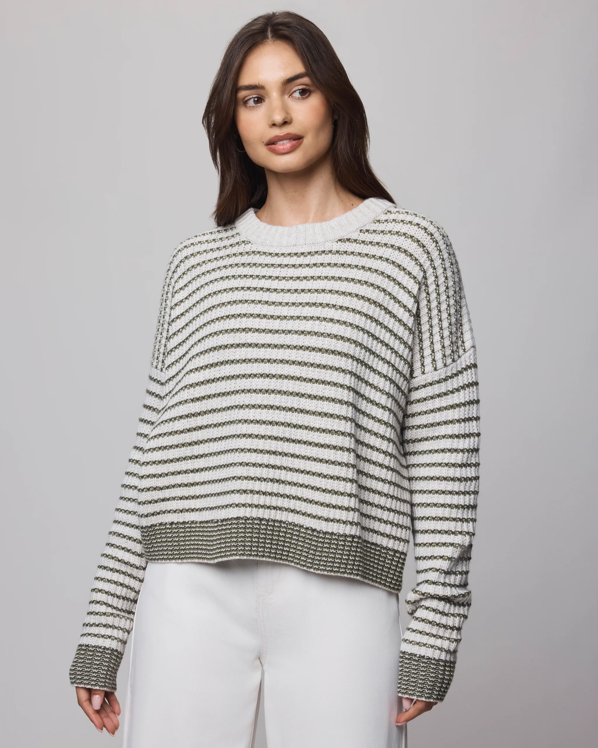 LUCY STRIPE SWEATER