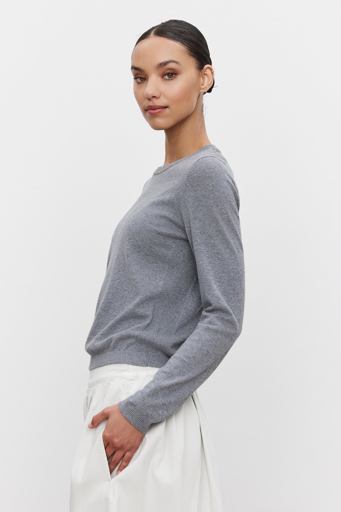 ROXY DS LUX COTTON CASHMERE L/S TOP