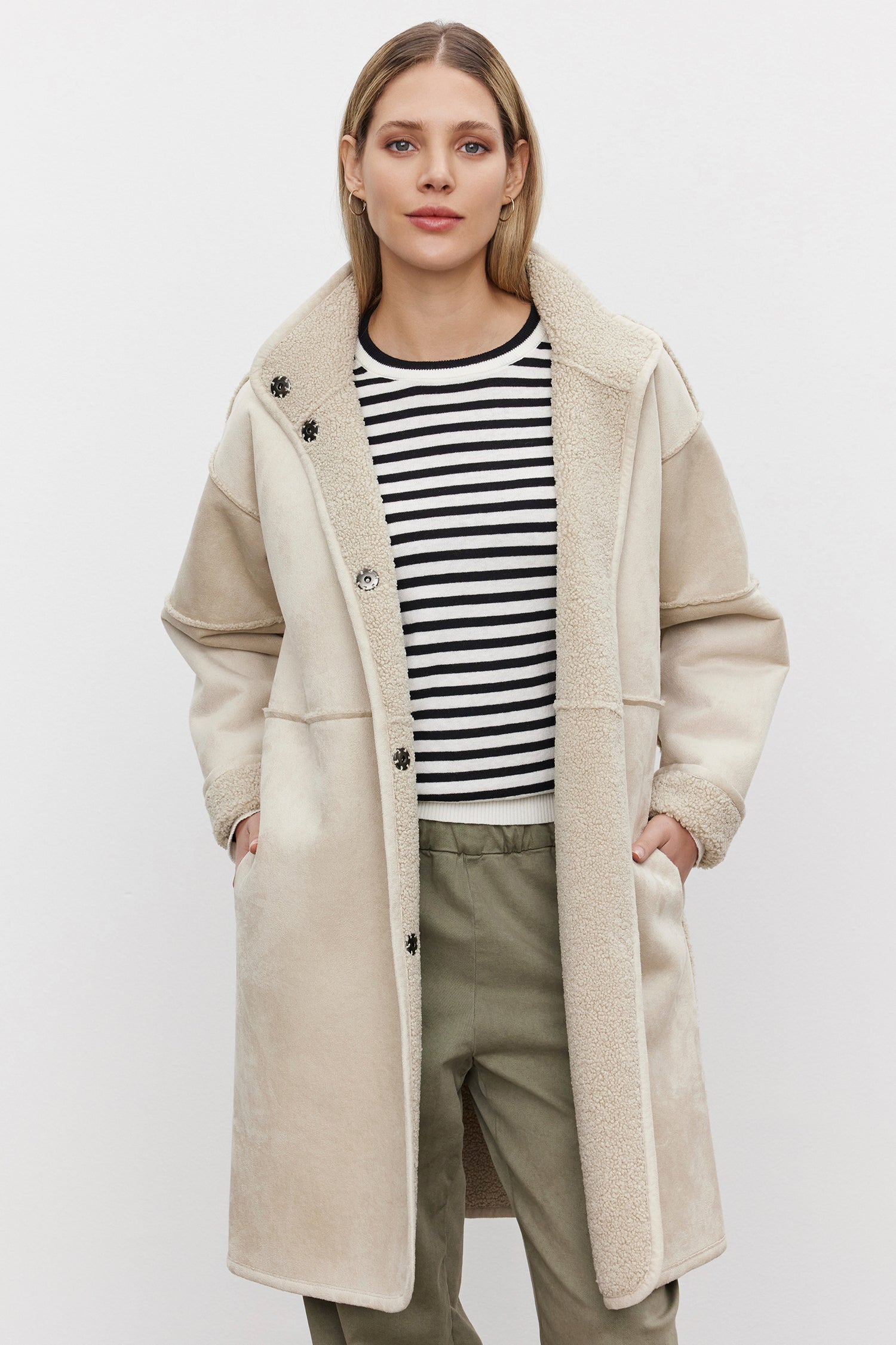 CARA DS LUX SHERPA COAT