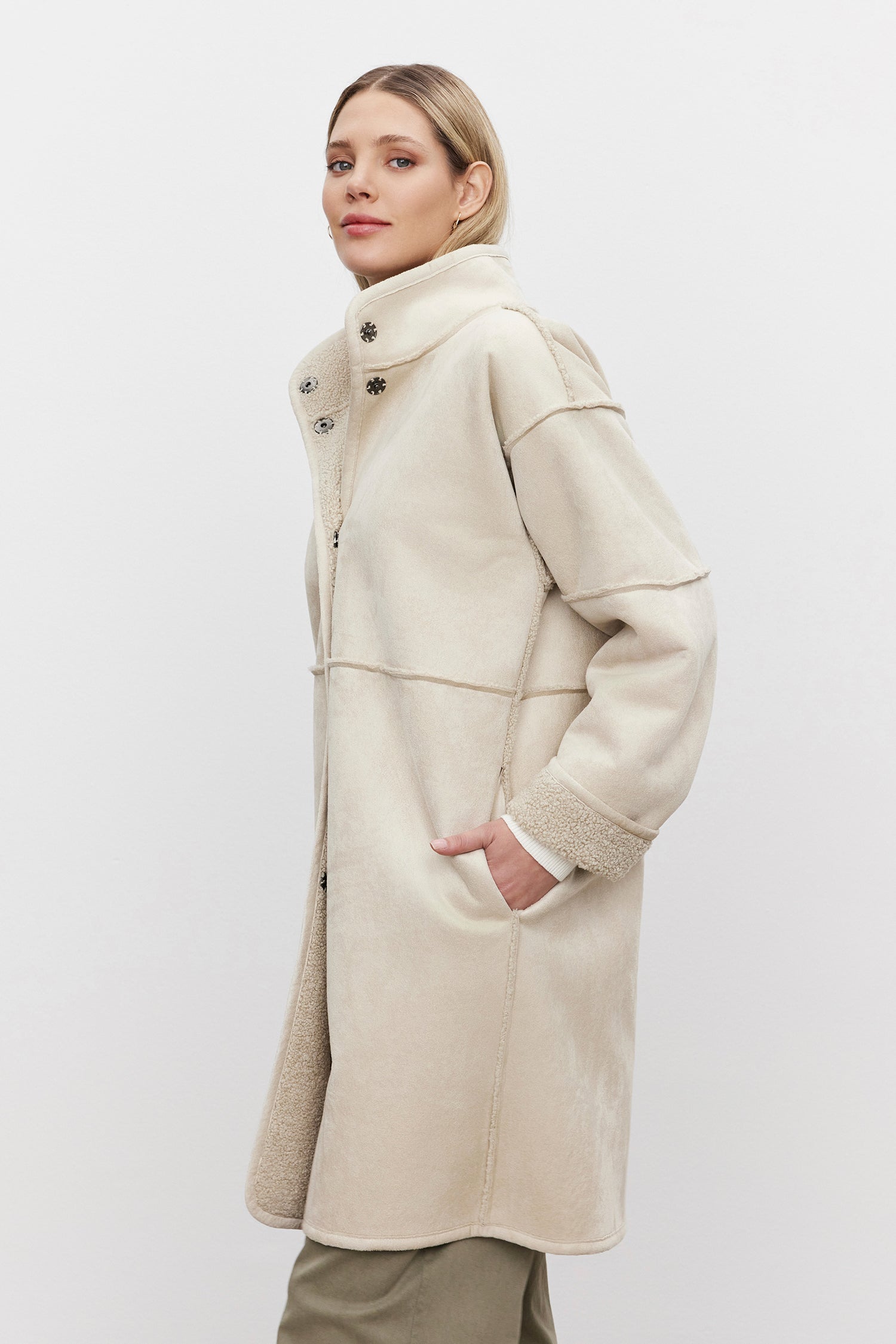 CARA DS LUX SHERPA COAT