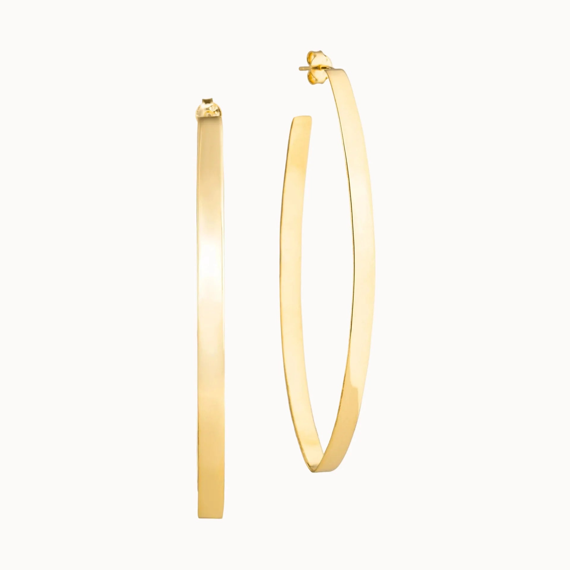 SKINNY GOLD HOOPS