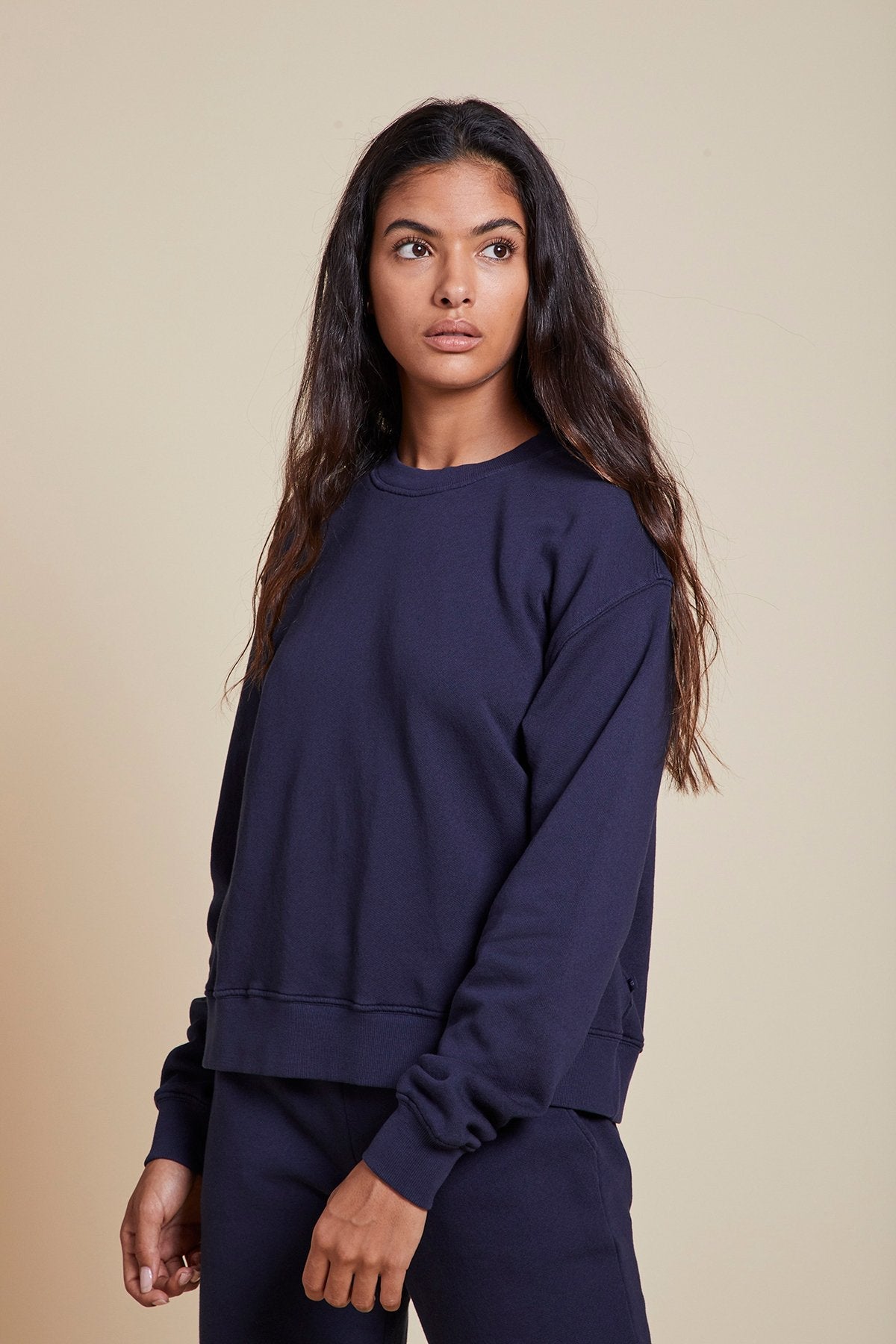 YNEZ04 ORGANIC FLEECE L/S