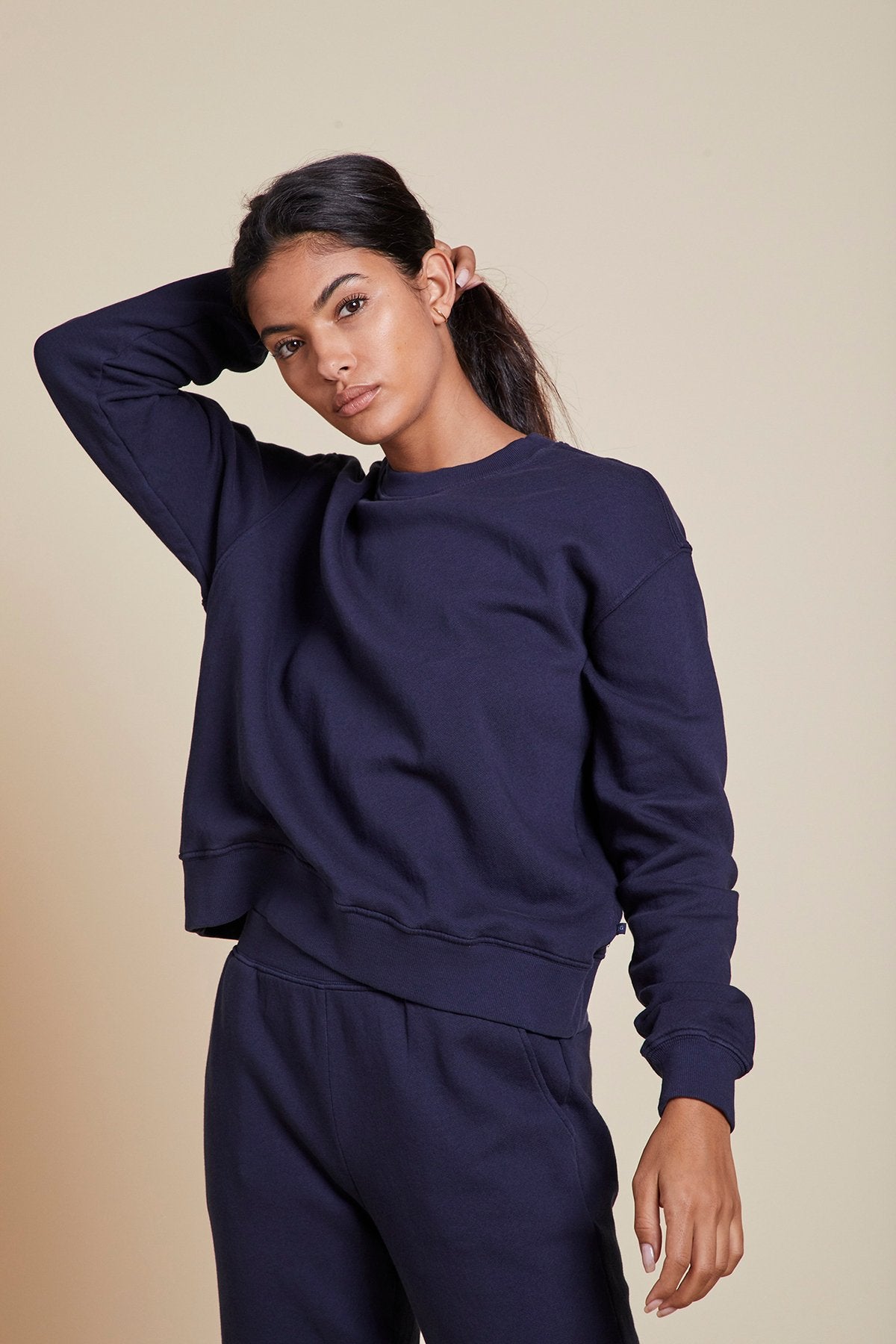 YNEZ04 ORGANIC FLEECE L/S
