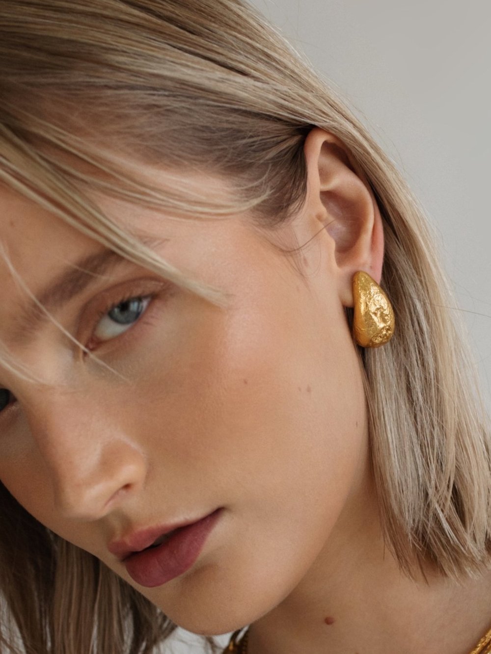 BAIA CANNONE EARRINGS - GOLD