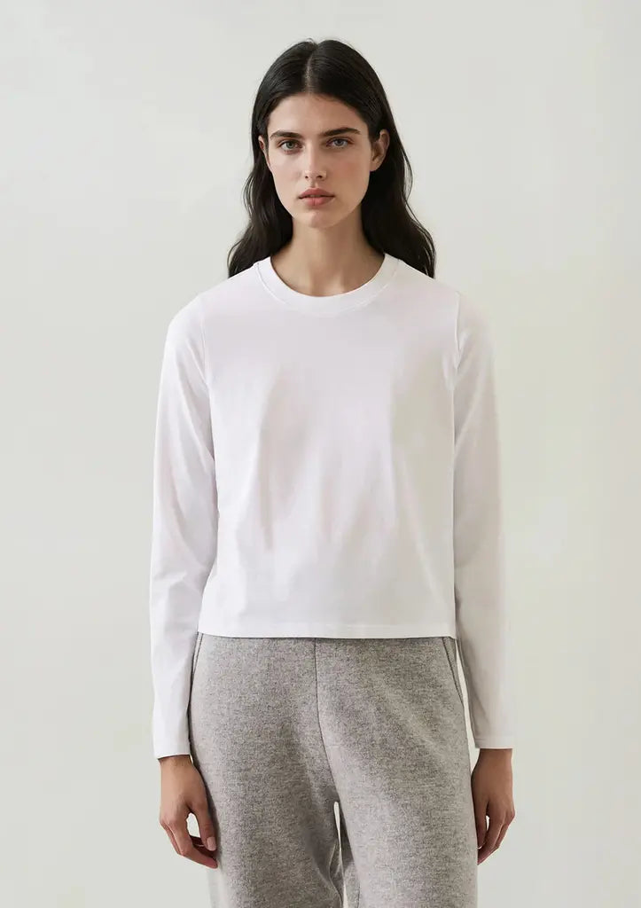 LS ICONIC PIMA STRETCH BABY TEE