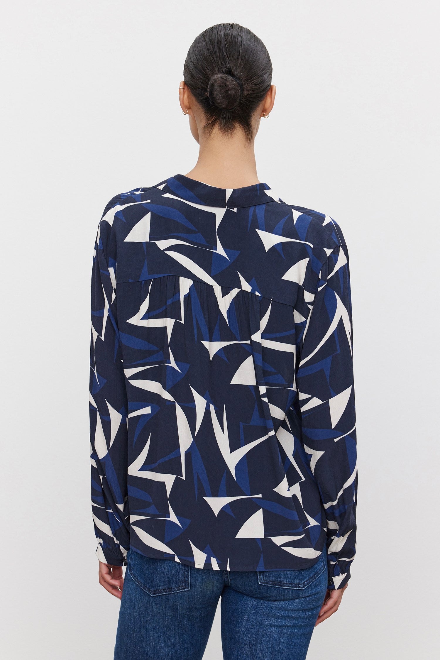 CARAH DS PRINTED CREPE TOP