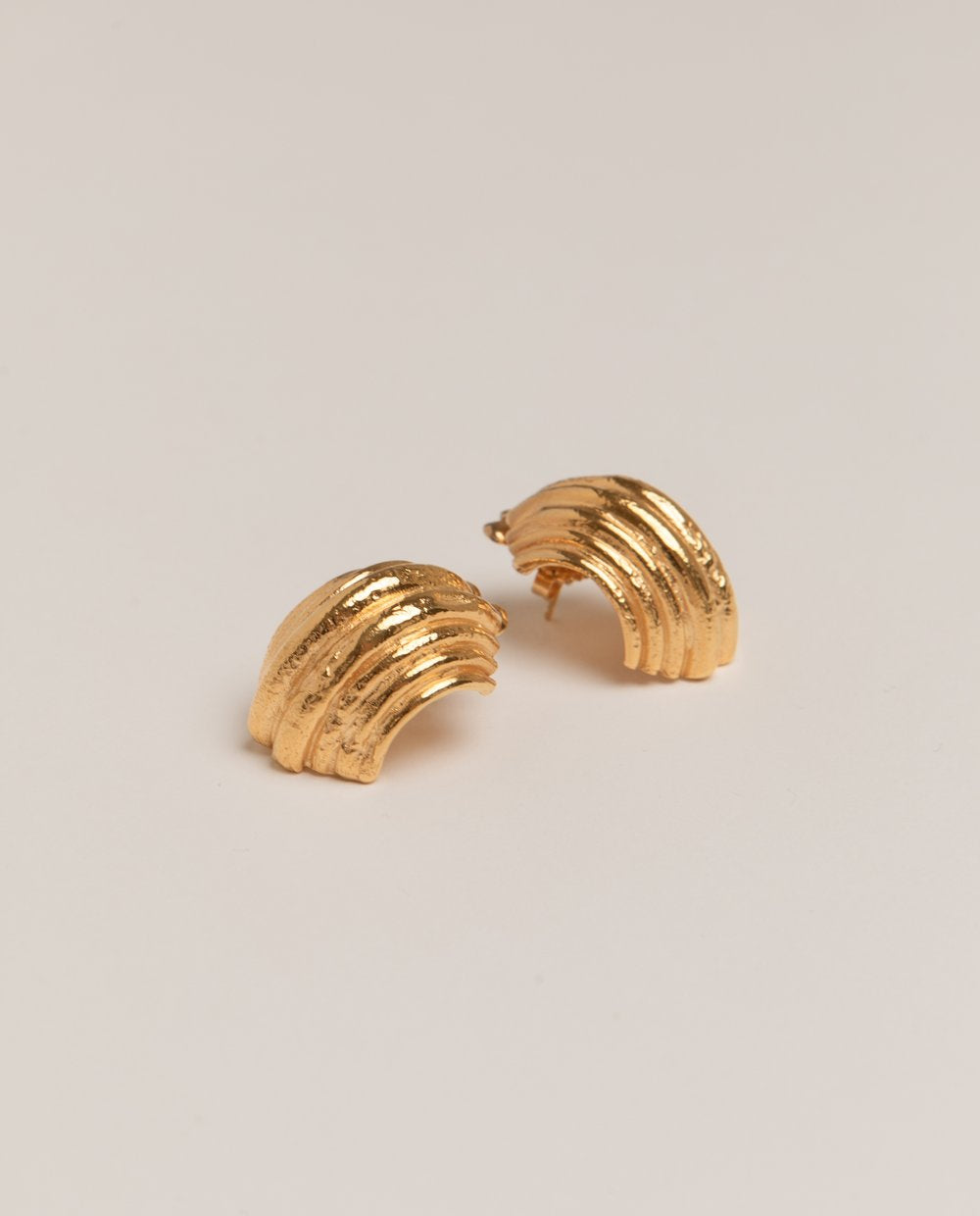 REMNANTS OF ATHINA EARRINGS - GOLD