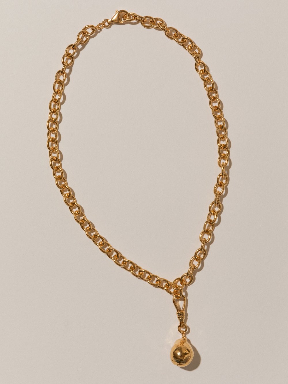 MOLTEN BAROQUE NECKLACE - GOLD