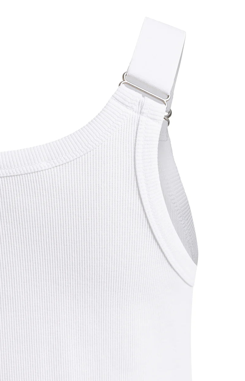 SINGLET W/ ELASTIC STRAPS