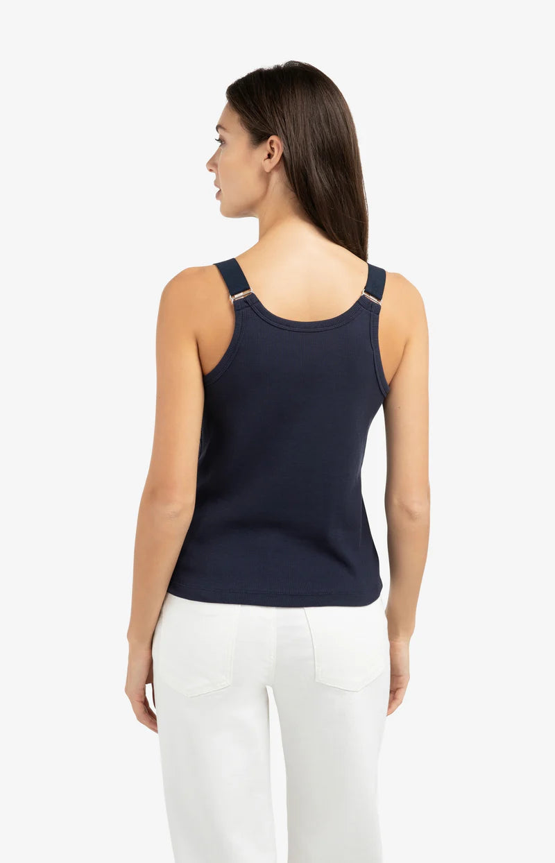 SINGLET W/ ELASTIC STRAPS