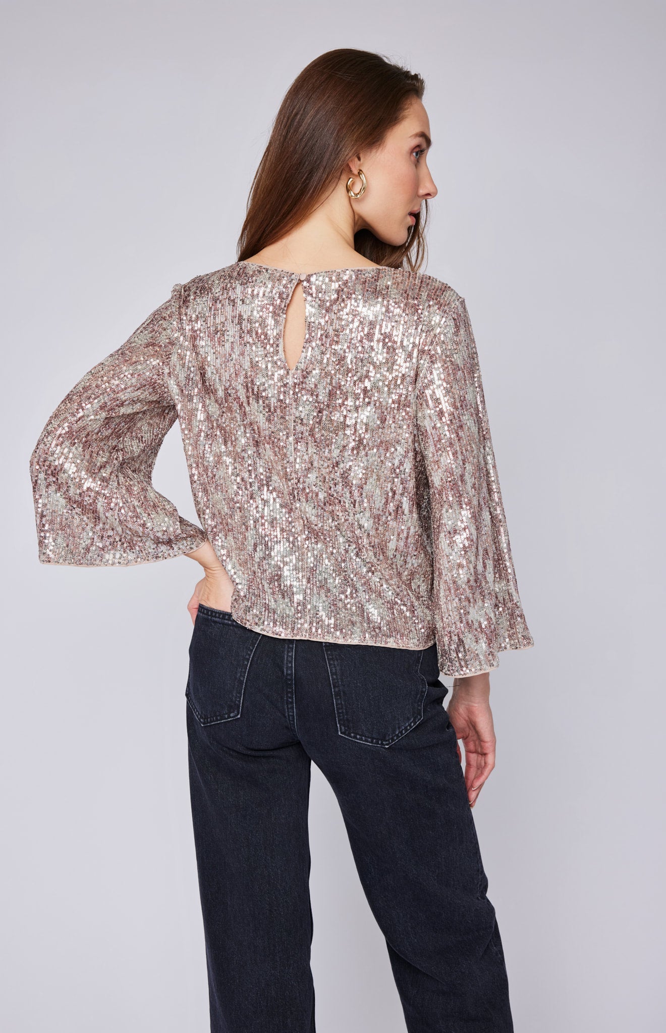 JETT SEQUIN TOP