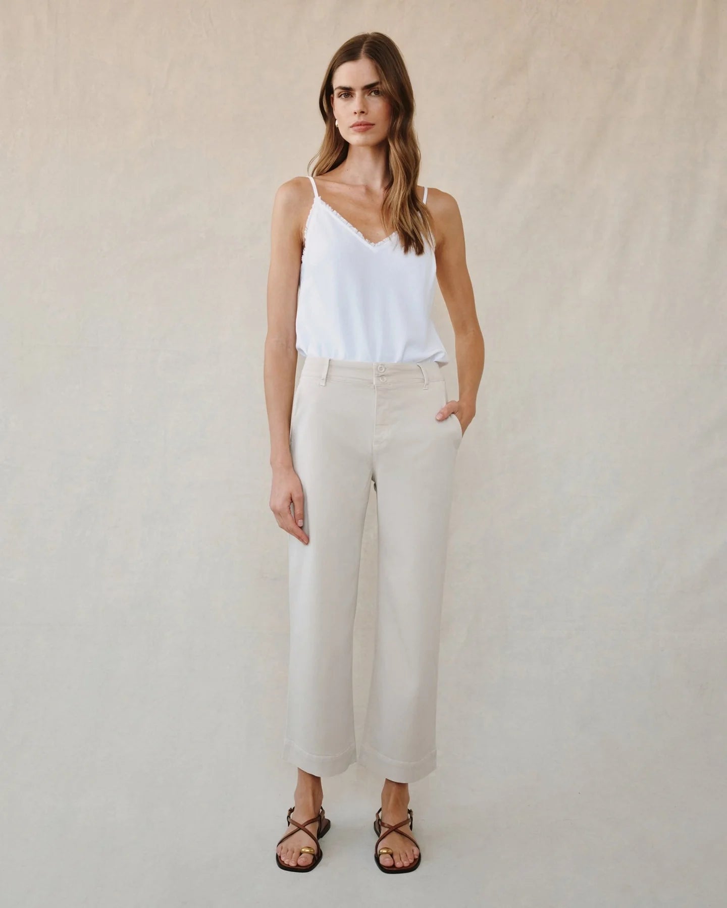 SAIGE WIDE LEG CROP