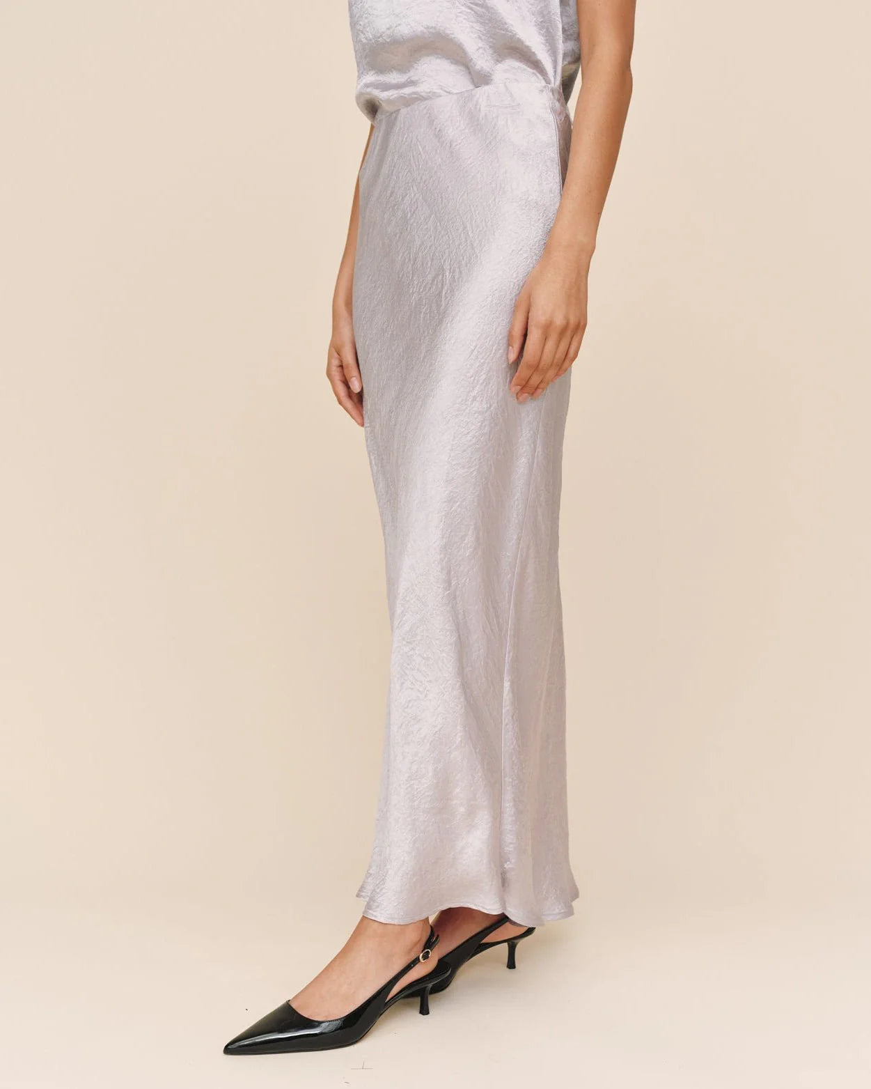 SLEEK BIAS MAXI SKIRT