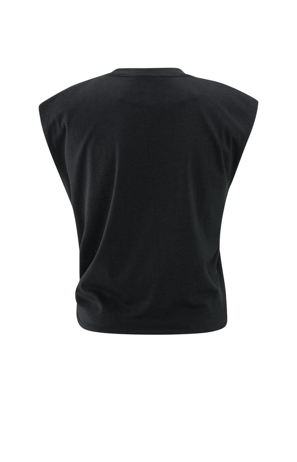 SLEEVELESS TOP WITH KNOT
