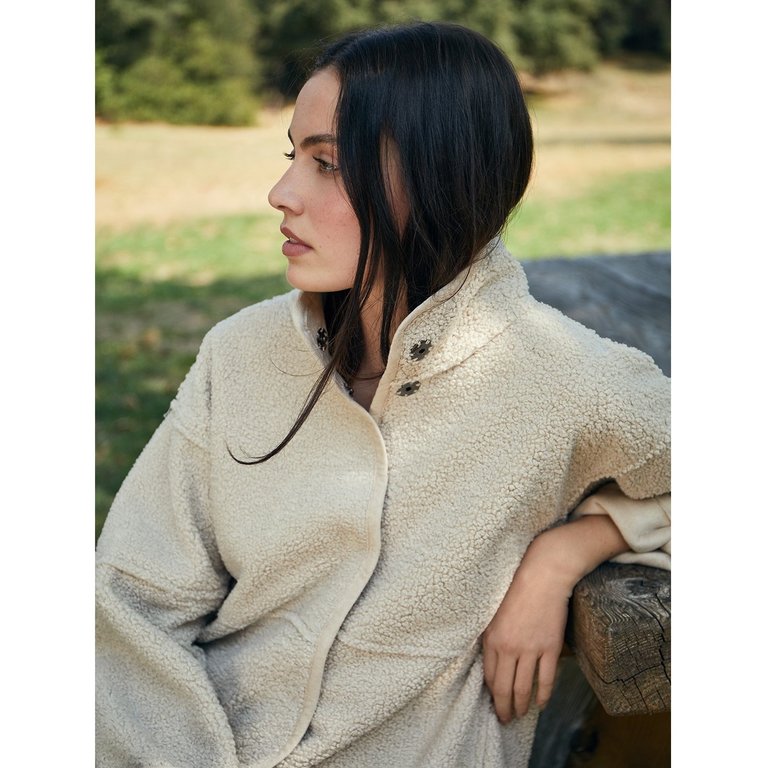 ALBANY DS LUX SHERPA JACKET-REVERSIBLE