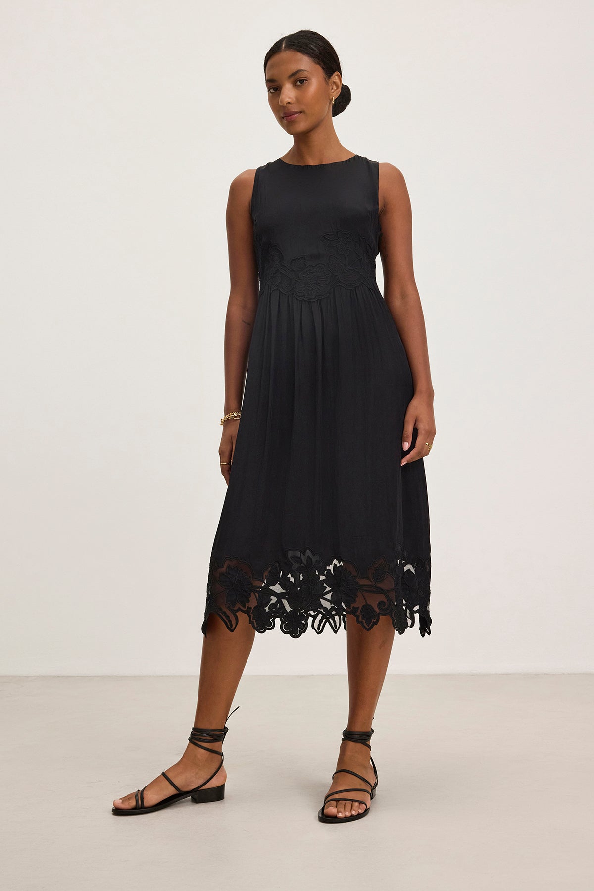 BIANCA07 VISCOSE LACE DRESS