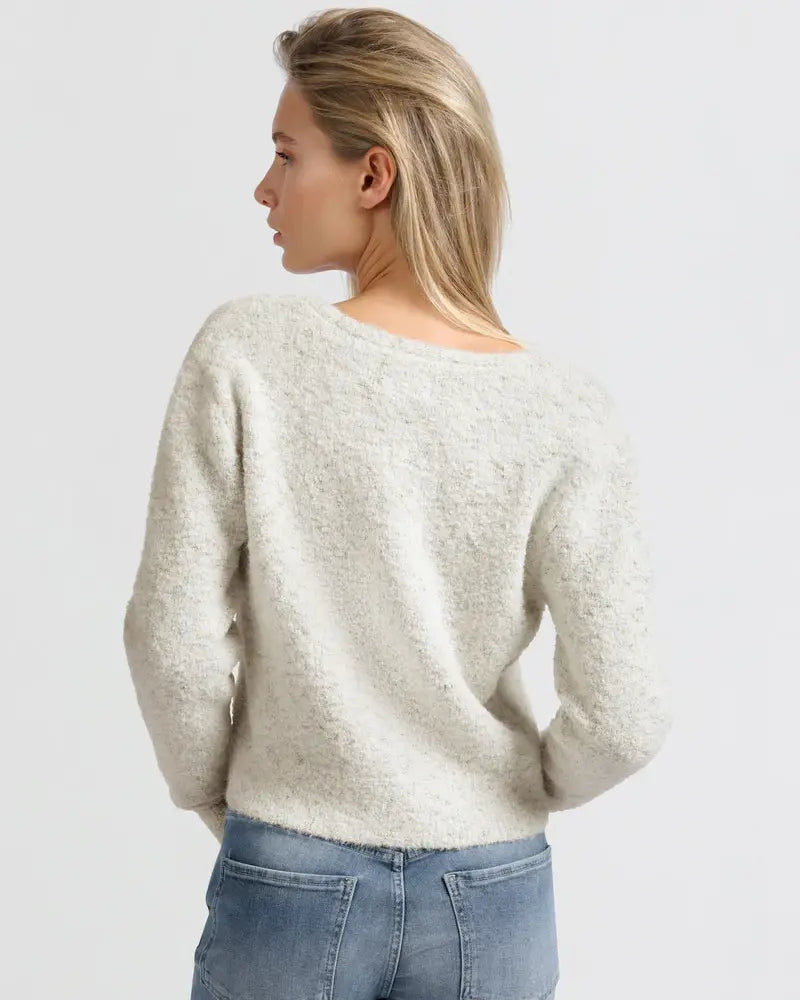 BOUCLE LS CARDIGAN