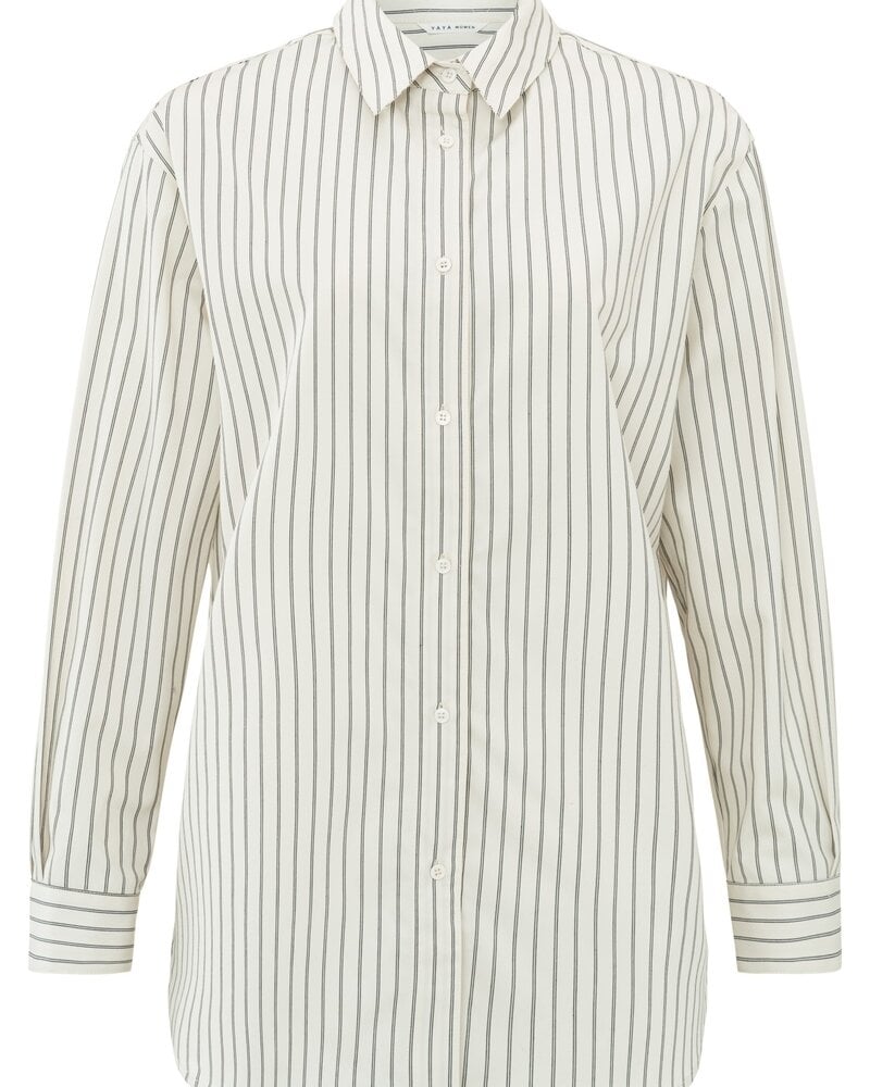 STRIPED RELAXED BLOUSE