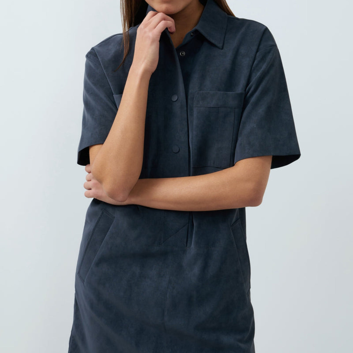 SUEDINE DRESS