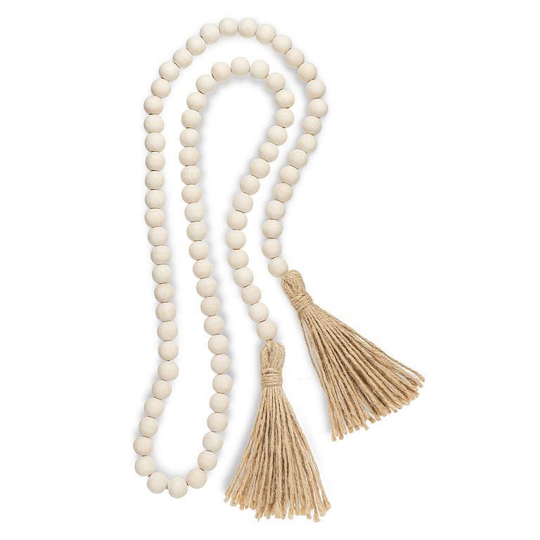 LONG BLESSING BEADS WITH TASSEL