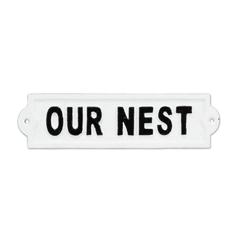 OUR NEST SIGN