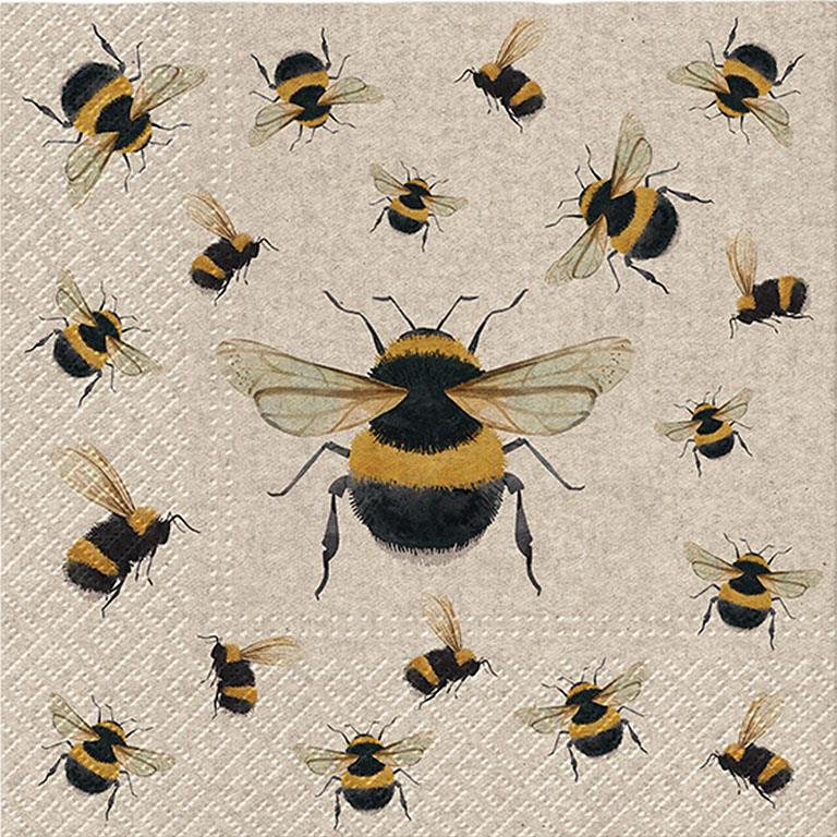 WE CARE DANCING BEES NAPKINS