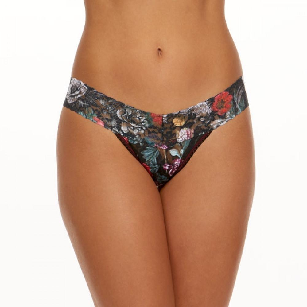 HANKY PANKY LOW RISE PRINT THONG