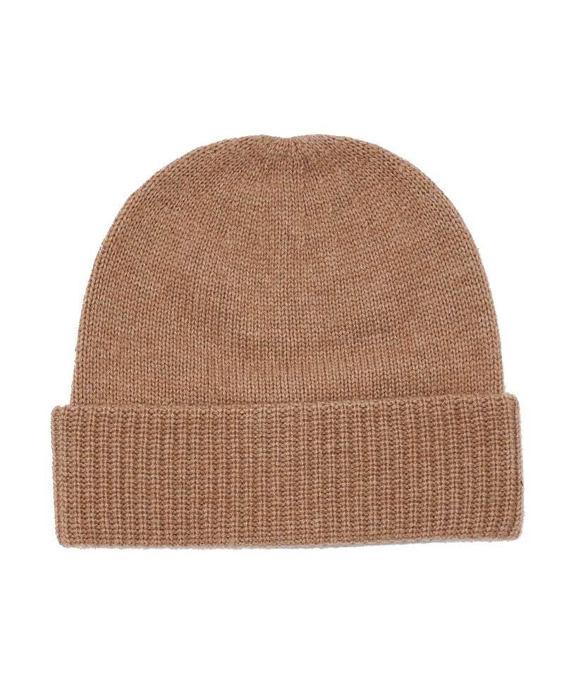 CASHMERE BLEND LOFTY BEANIE
