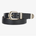 MYLAH BELT- WHITE /SILVER
