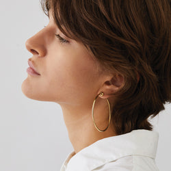 ICON HOOPS ESSENTIALS MEDIUM - GOLD