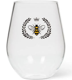 BEE ACRYLIC WINE GLASS